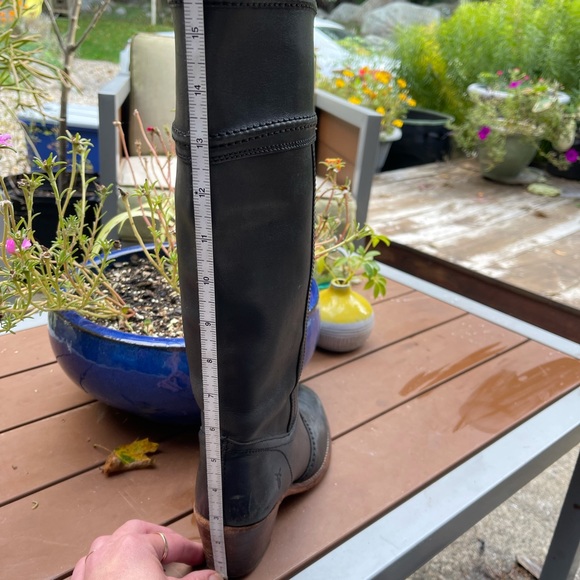 Frye Jane Knee High Heeled Boots, Black, 7.5 B - Picture 15 of 15